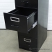 Prosource Black 4 Drawer Vertical Legal File Cabinet